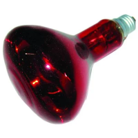 Лампа накаливания инфракрасная зеркальная ИКЗК 250вт ЗК 220-250 E27 цв. красная