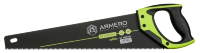 ARMERO Ножовка по дереву, 450 мм, 3D, крупный зуб